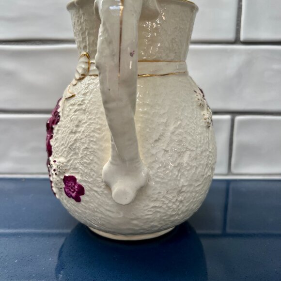 Rare Signed Avalon Faience Majolica Pitcher - Picture 9 of 10